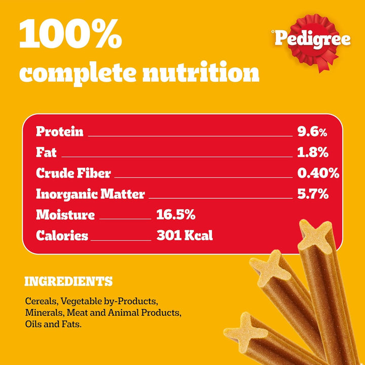 Pedigree Dentastix Leckerli für Hunde Kleiner Rassen 45g, 18 Stück