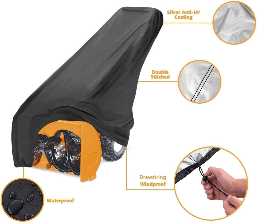 MAYHOUR Schneeschaufelhaube Hochleistungs-wasserdichte und staubdichte Anti-UV-Schneeschaufelhaube A