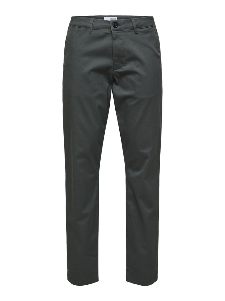 Selected Homme Male Chino 175 Slim fit Flex 34W / 32L Dark Shadow, 34W / 32L Dark Shadow