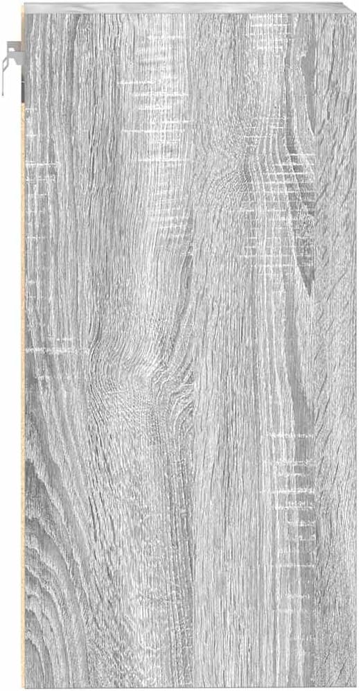 Refined Hängeschrank Riga Grau Sonoma 20x29,5x60 cm Holzwerkstoff 1x(4Einlegeböden)20cm,60cm Grau So