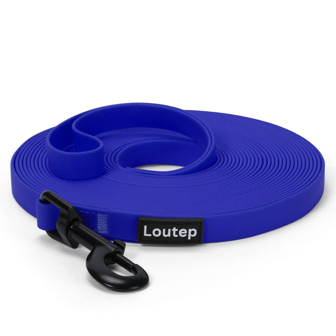 Loutep Biothane Schleppleine Für Hunde Lange Hundeleine 3m 5m Schleppleine 10m Für Hunde 15m 20m Lei