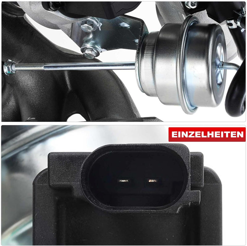 Frankberg Turbolader mit Dichtungen Kompatibel mit A4 2.0 TFSI 2004-2009 A6 2.0 TFSI 2005-2011 Exeo