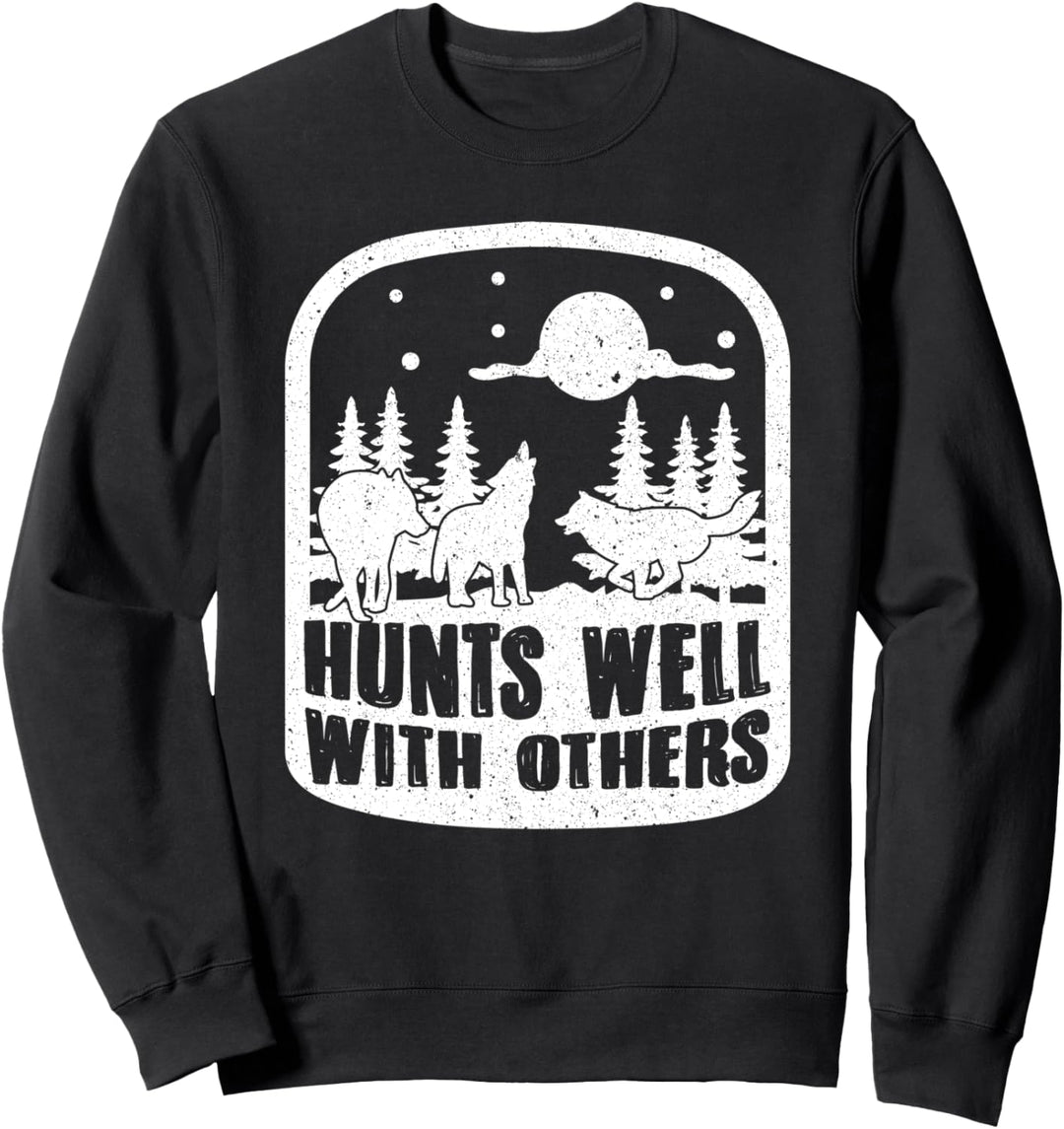Wolf Raubtier - Wildnis Wölfe Wolf Sweatshirt