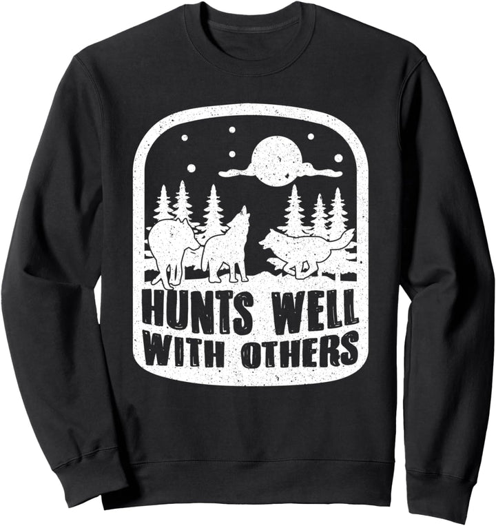 Wolf Raubtier - Wildnis Wölfe Wolf Sweatshirt