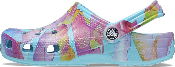 Crocs Unisex Classic Vacay Vibes Clog 43/46 EU Neptune Multi, 43/46 EU Neptun Multi