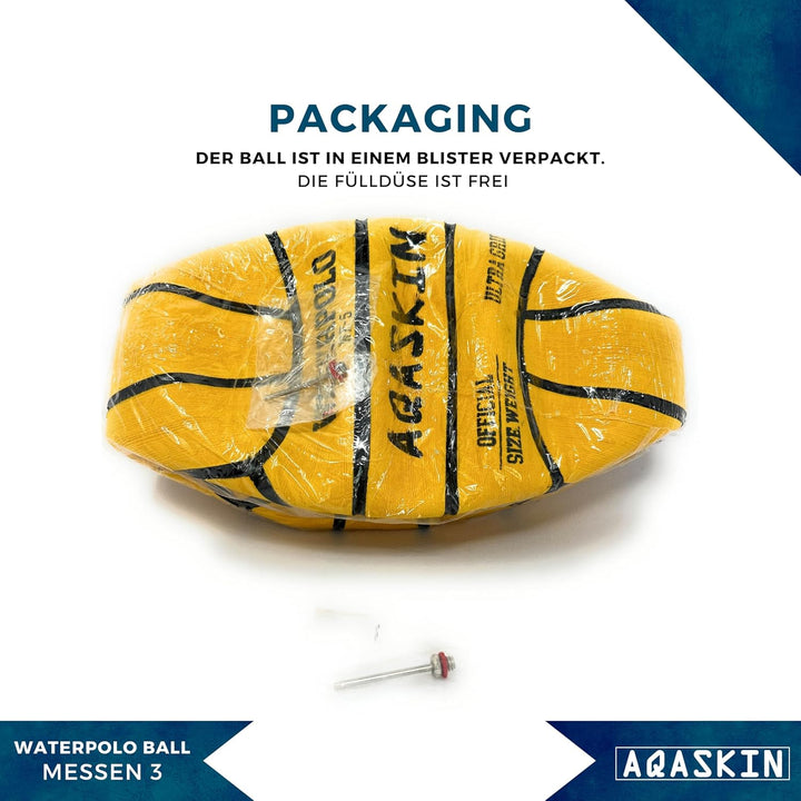 Professioneller Wasserpoloball - Grösse 5, 4, 3, 1 - Hohe Qualität - Ultra Grip Gummi - für Training