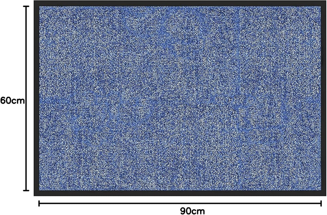 Floordirekt Schmutzfangmatte Rhine - waschbare & leistungsstarke Fussmatte - Sauberlaufmatte mit Rut