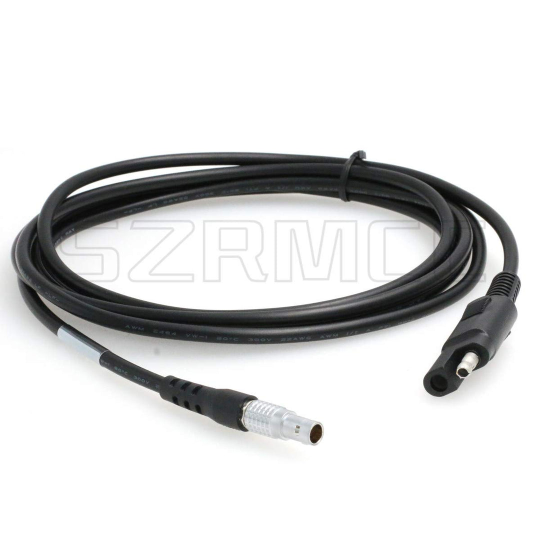 SZRMCC Trimble GPS RTK GNSS Receiver 5700 5800 R6 R7 R8 R10 46125-20C Ersatz-Stromkabel 2 Pin SAE au