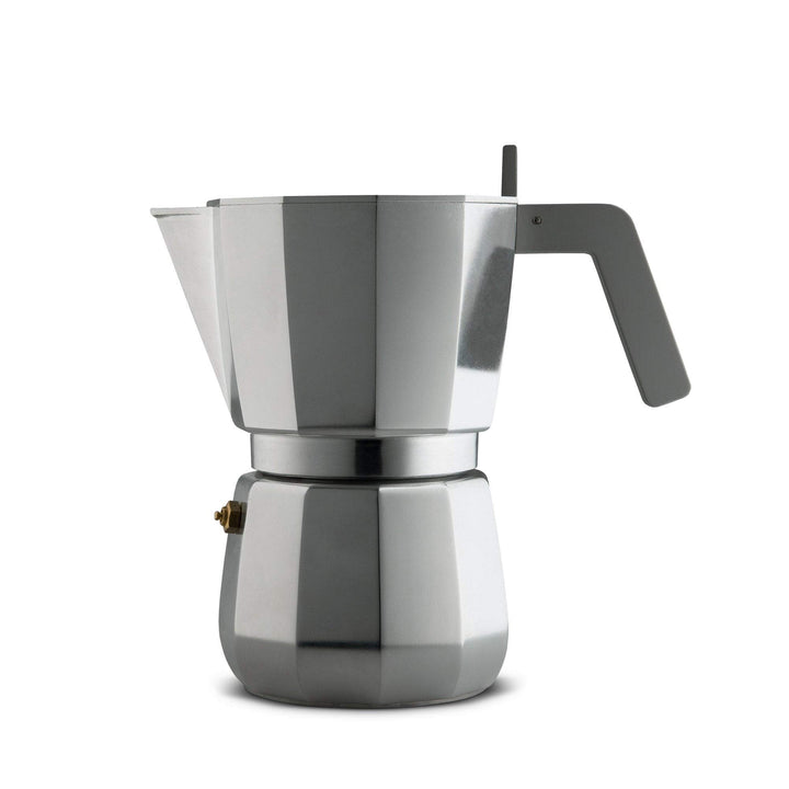 Alessi DC06/9 FM Espressokocher, Edelstahl, 12 cm 12 cm Amerikanisch, 12 cm Amerikanisch