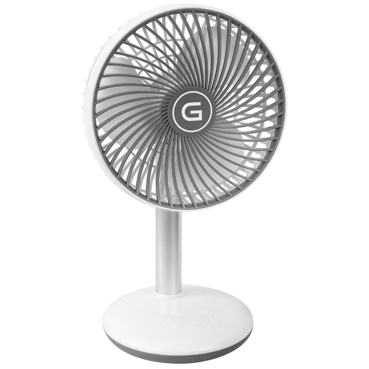 Gutfels Akku-Tisch-Ventilator VENTI 3010 R | Lithium Ionen Akku 4.000 mAh | Touchbedienung | 4 Gesch
