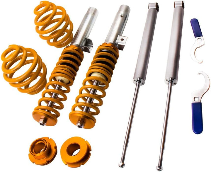 maXpeedingrods Gewindefahrwerk für 3er E46 Limo Touring Coupe Cabrio Compact Fahrwerk