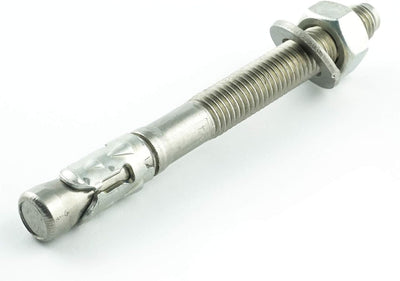 Eisenwaren2000 | M16 x 185/60 mm Bolzenanker (5 Stück) - ETA-Zulassung - Schwerlastdübel - Edelstahl