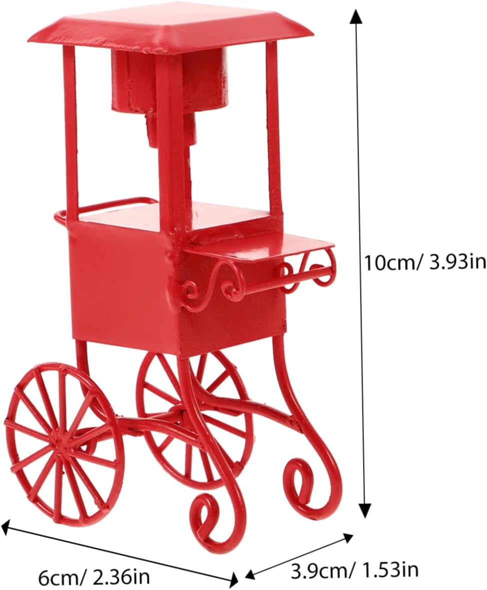 Zerodeko Kleiner Popcornmaschine Kunststoff Rot Tragbare Heissluft Popcornmaschine mit Knopf Bedienu