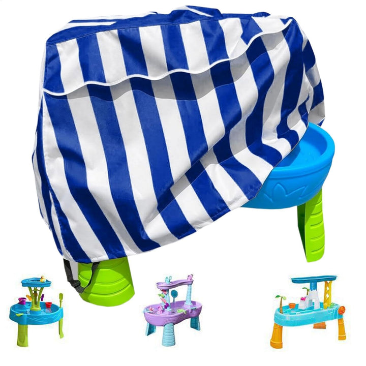 Kids Water Table Deckung Fit Regenschauer Spritzteich Wasserspiegel, 2 Schritt Wasserresistent Staub