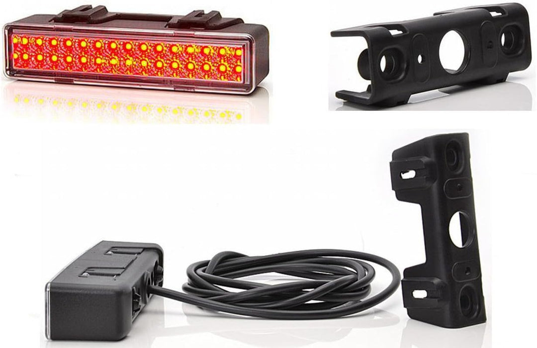 LED NebelschluàŸleuchte Nebelleuchte 12/24V Leuchte Anhänger Pkw Lkw W99