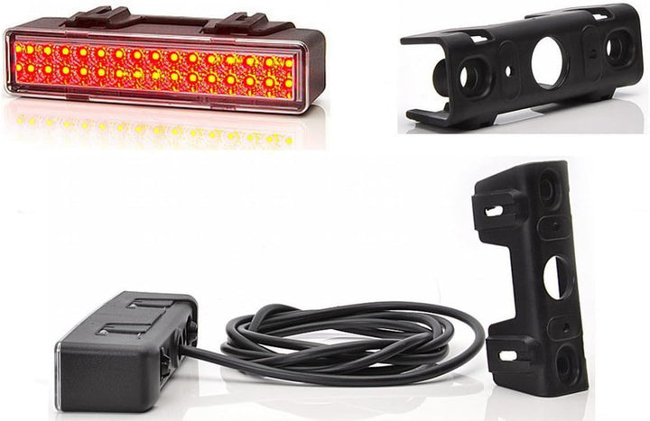 LED NebelschluàŸleuchte Nebelleuchte 12/24V Leuchte Anhänger Pkw Lkw W99
