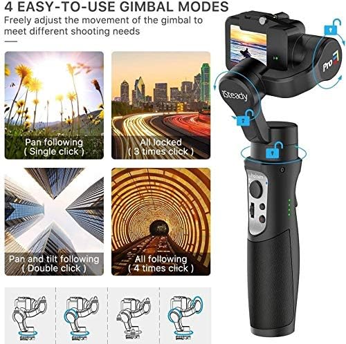 hohem iSteady Pro 3 Action Kameras Gimbal Handheld Gimbal Stabilisator 3 Achsen Splash Proof kompati
