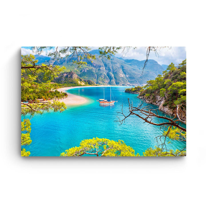 Startonight Bild auf Acrylglas - Klarer Seeblick - Modernes Acrylglasbild Deko 60 x 90 cm 60 x 90 CM