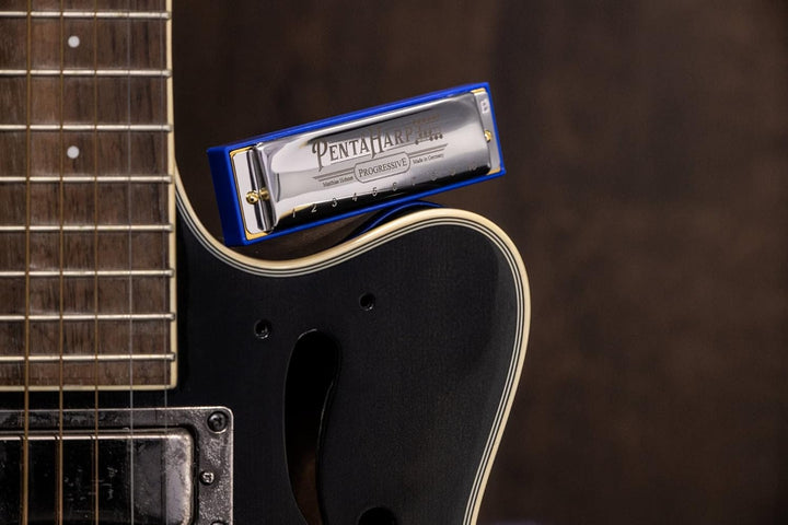 HOHNER Mundharmonika, Penta Harp, A-Moll, Lange: 10,2 cm Klassisch, Klassisch
