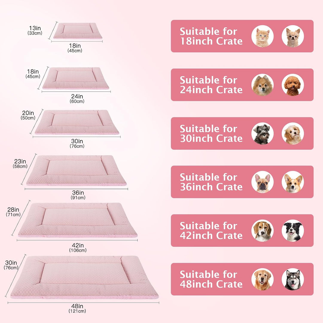 BVAGSS Hundebett Kleine Hunde Reversible, kühl und warm Matten Hundekissen, Waschbar Hundematte für