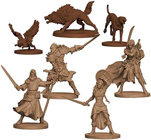 Asmodee - Zombicide 8439 Green Horde: Freunde und Feinde, Brettspiel, Erweiterung, italienische Ausg