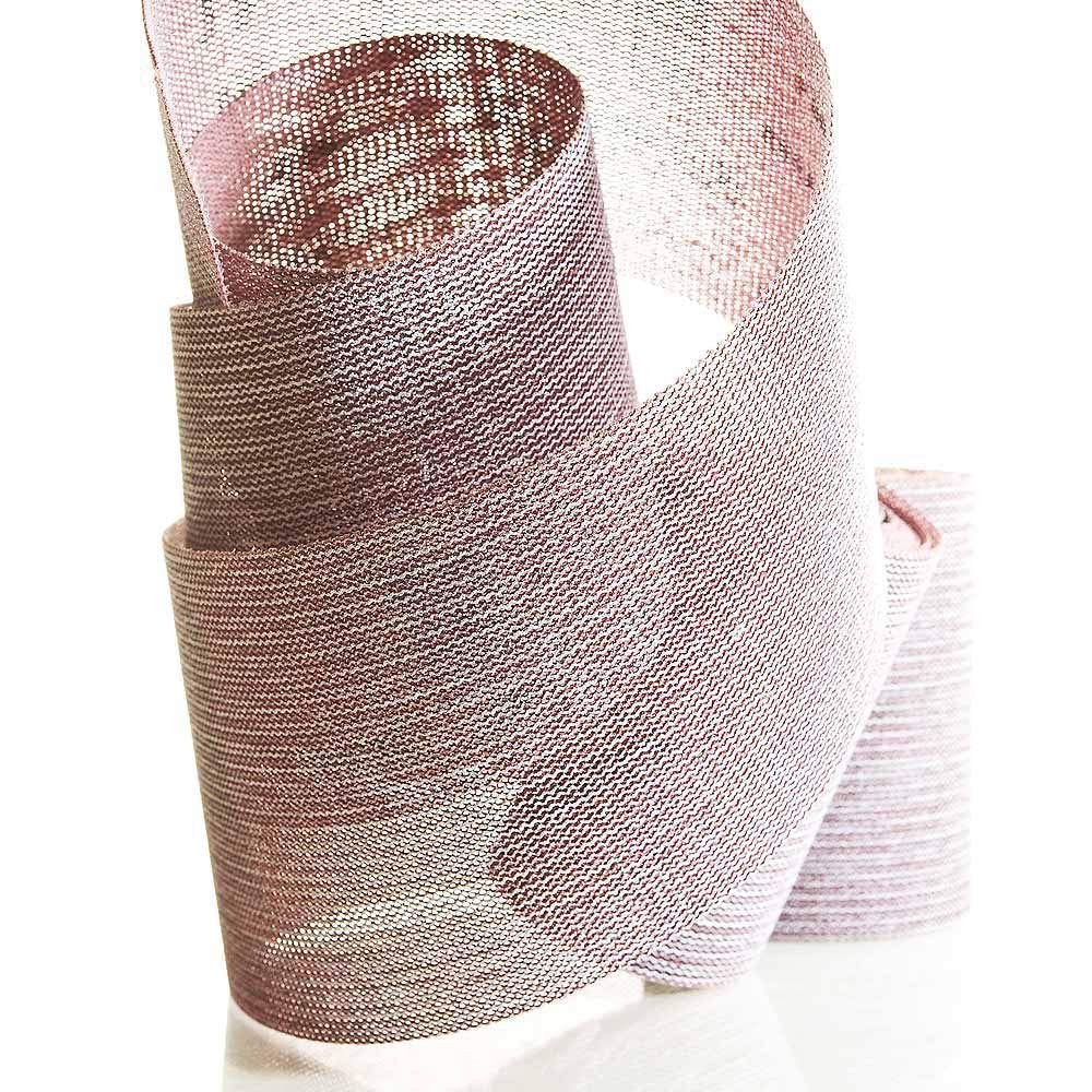 MIRKA 1975124 Mirlon Scheibe, Ø150 mm, Körnung 360, rot, sehr fein - Verpackungseinheiten 10