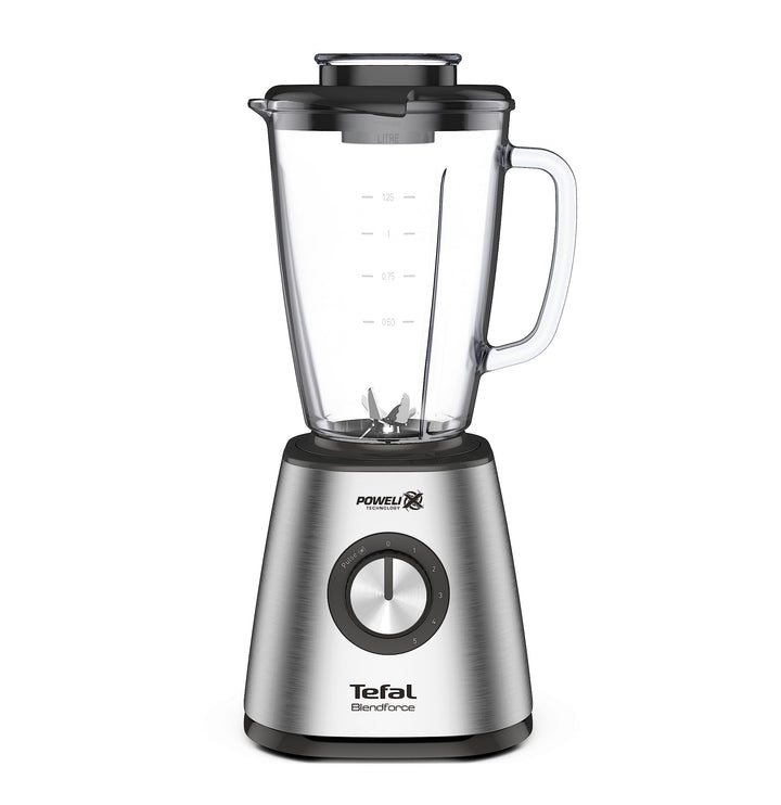 Tefal BL439D Blendforce 2 Standmixer | 800 W | kraftvolles Mixen | 5 Geschwindigkeiten | Pulsfunktio