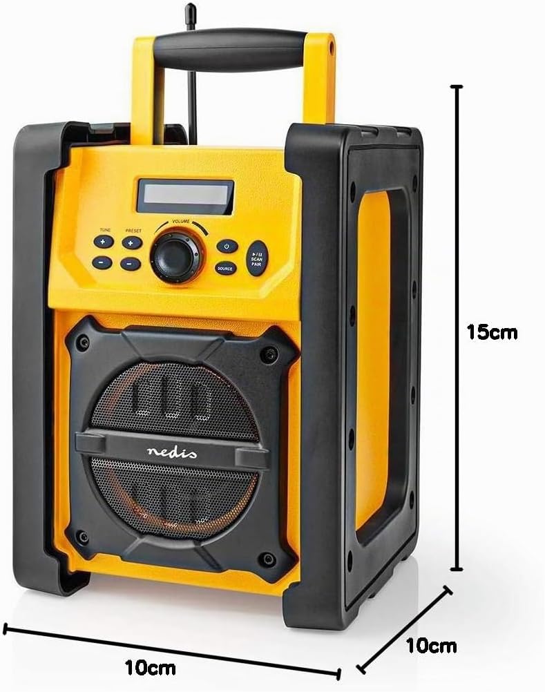 FM-Radio | Tisch Ausführumg | FM | Batteriebetrieben/Netzstromversorgung | Digital | 15 W | Monitorg