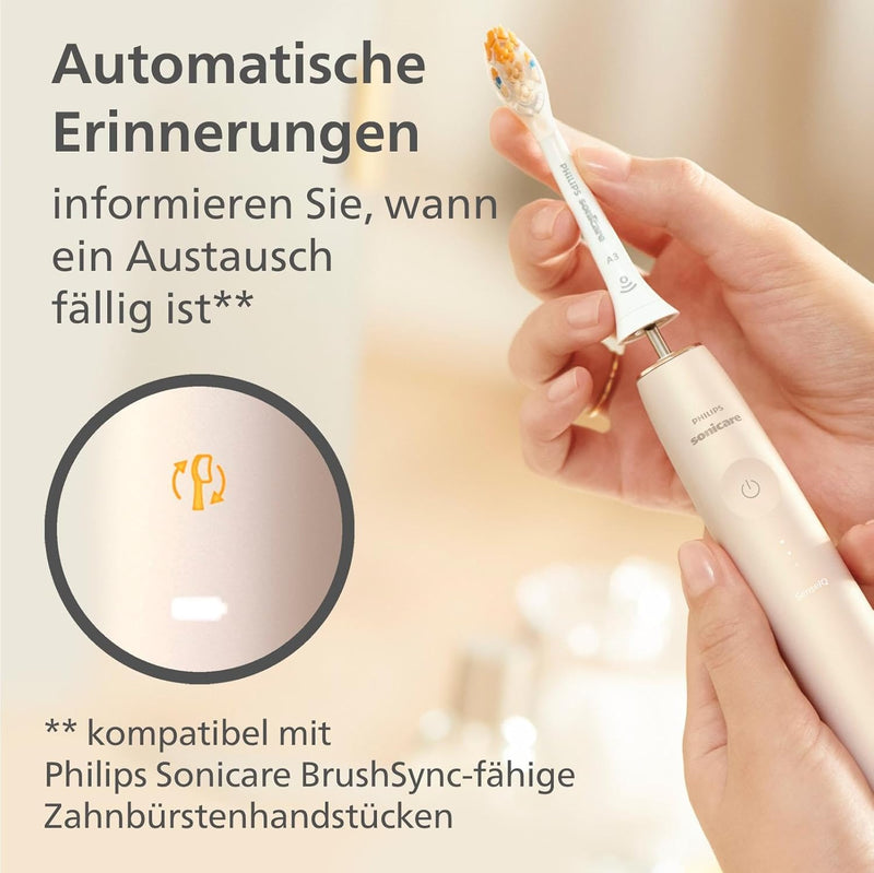 Philips Sonicare Original A3 Premium All-in-One Standard-Schallzahnbürstenköpfe - 2er-Pack in Weiss