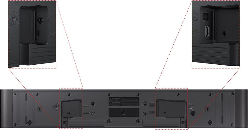 Samsung HW-S56B 3.0-Kanal S-Soundbar (Deutsches Modell), kabelloses Dolby Atmos 5.0 / DTS Virtual:X,