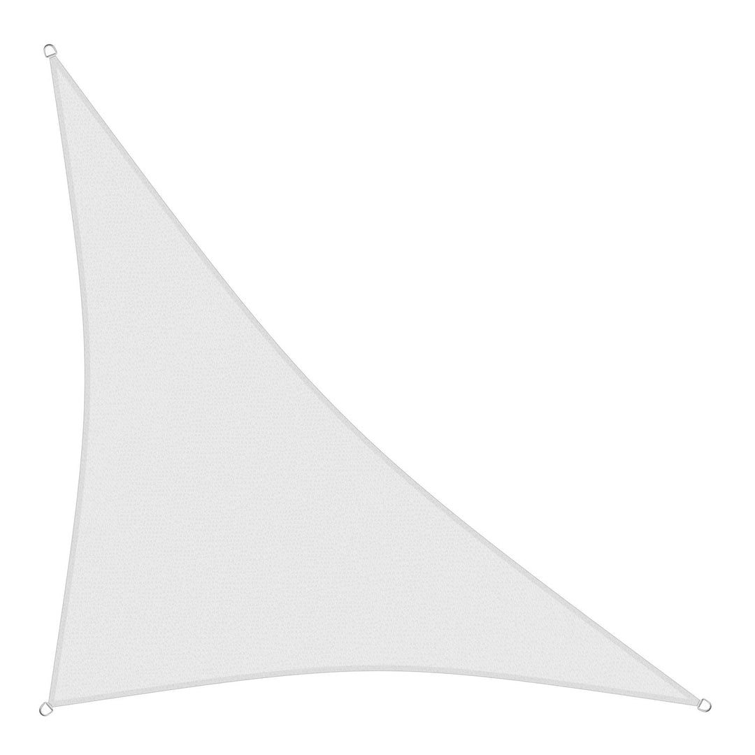 sunprotect 83285 Professional Sonnensegel, 3,6 x 3,6 x 5 m, 90° Grad Dreieck, Wind- & wasserdurchläs