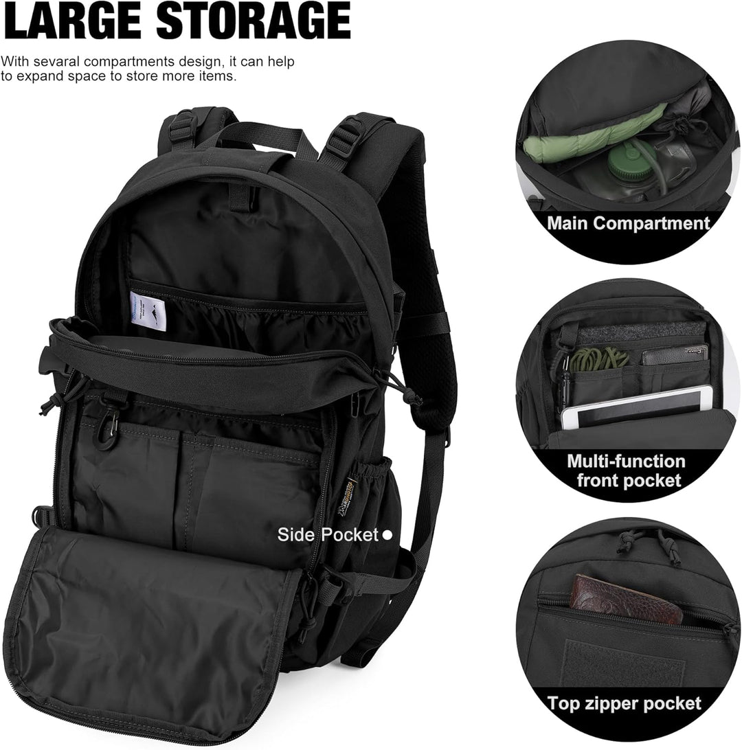 Mardingtop 25L Militär Rucksäcke für Taktischer Fahrrad Wandern Spazieren Klettern Bergsteigen Radfa