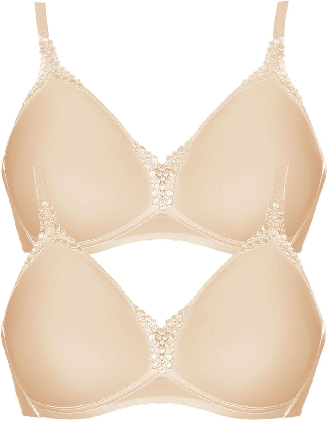 VIANIA! 2er Pack Spacer BH Carola 201414 75C Nude, 75C Nude