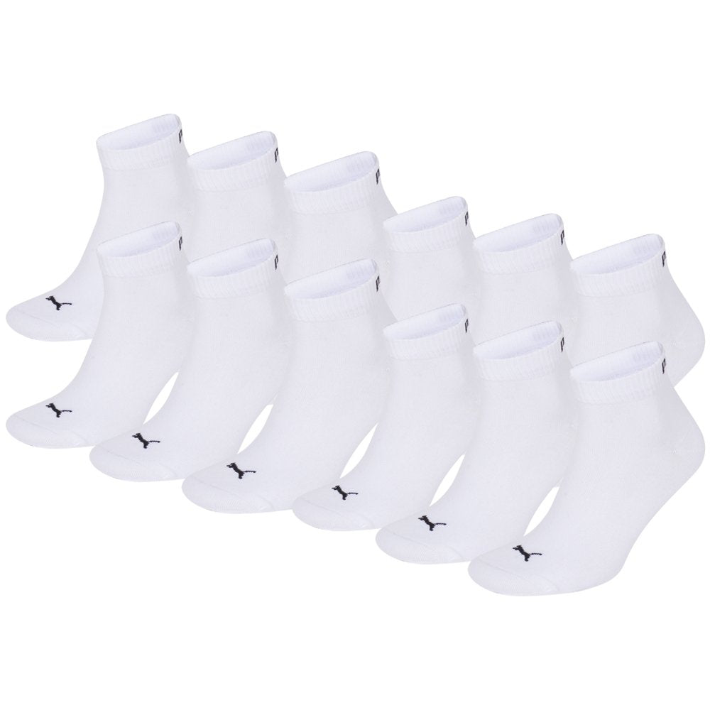 Puma Herren Sportsocke Quarter 3P 43-46 300-white-3, 43-46 300-white-3