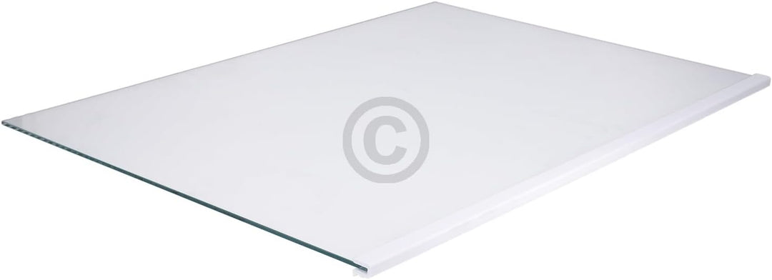 mittlere Glasplatte für Gefrierteil kompatibel mit SAMSUNG DA97-13502E Glasboden mit Leiste hinten i
