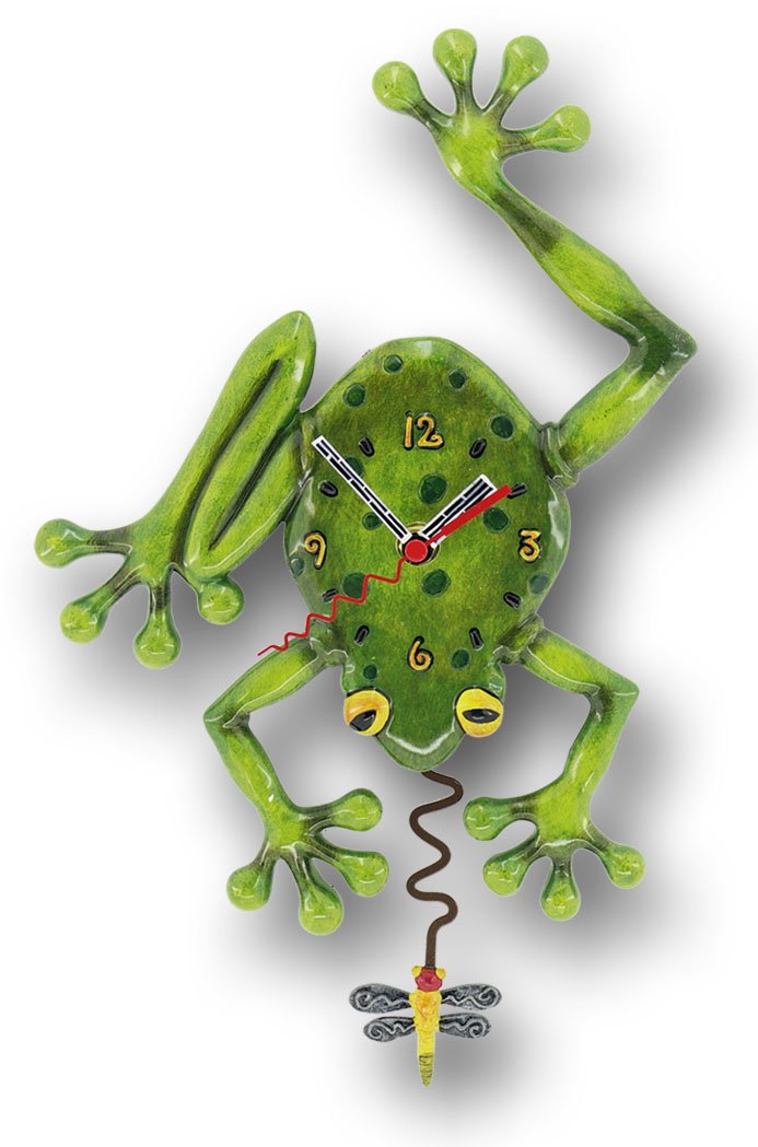 Enesco Uhr, Harz, Mehrfarbig, 28.5 x 1.1 cm, 2 28.5 x 1.1 cm Mehrfarbig, 28.5 x 1.1 cm Mehrfarbig