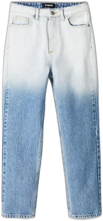 Desigual Damen Jeans 38 Blau, 38 Blau