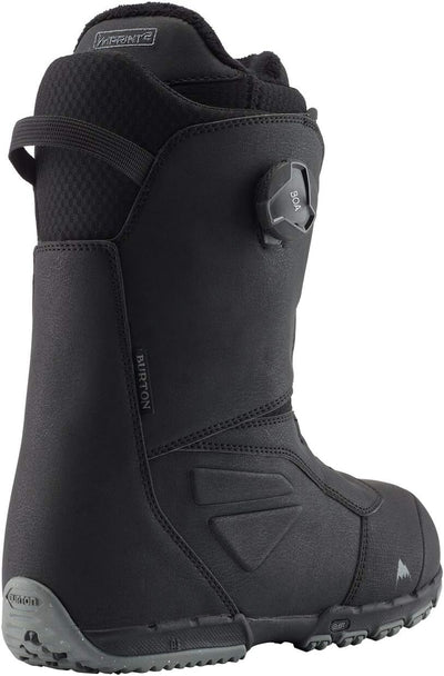 Burton Herren Ruler Boa Black Snowboard Boot 7.5 Schwarz, 7.5 Schwarz