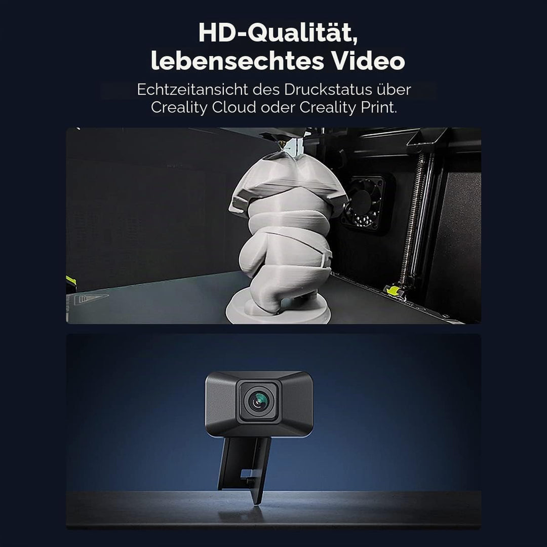 chitu systems Offizielle K1 AI-Kamera für Creality, 3D-Drucker-Kamera, kompatibel mit Creatily K1/K1