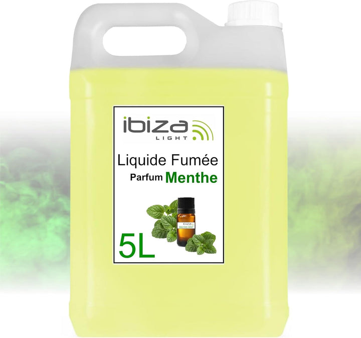 Ibiza - Nebelflüssigkeit – Kanister mit 5 Litern Flüssigkeit Ibiza Light SMOKE5L-N für Nebelmaschine