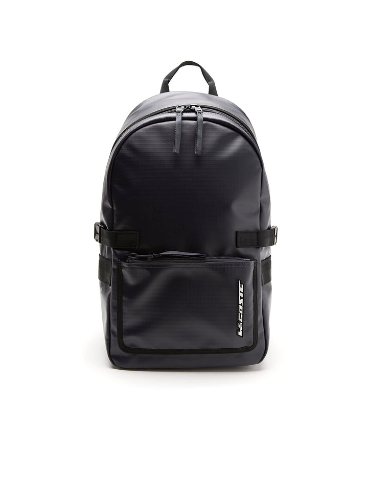 Lacoste-MEN BACKPACK-NH4264SB, BLEU NUIT NOIR, Taille unique, Bleu Nuit Noir