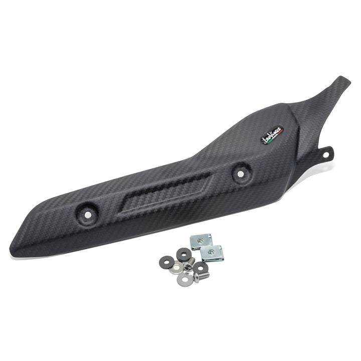 Hitzeschild LeoVince Auspuffabdeckung SBK, Carbon für 690 Enduro/SMC R