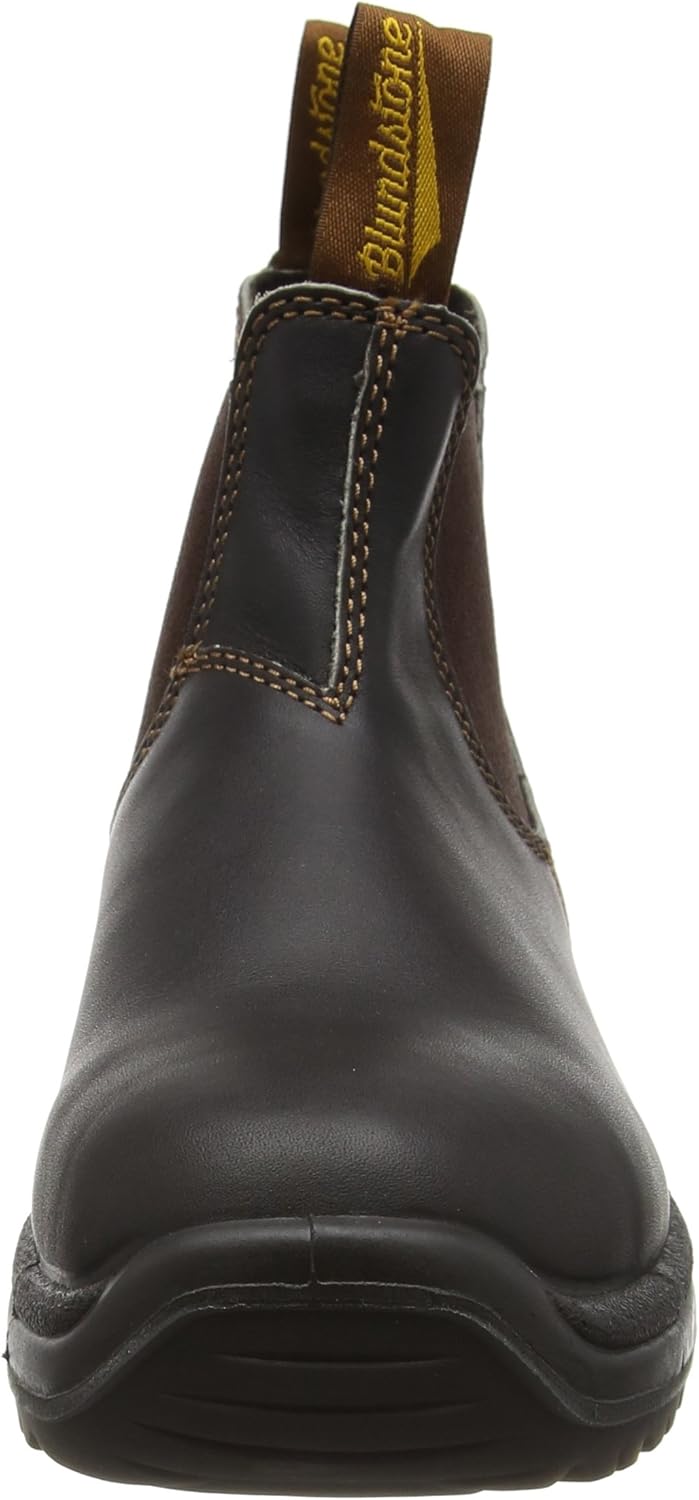BLUNDSTONE 192, Unisex-Erwachsene Sicherheitsstiefell 38.5 EU Braun Stout Brown Stout Brown, 40 EU