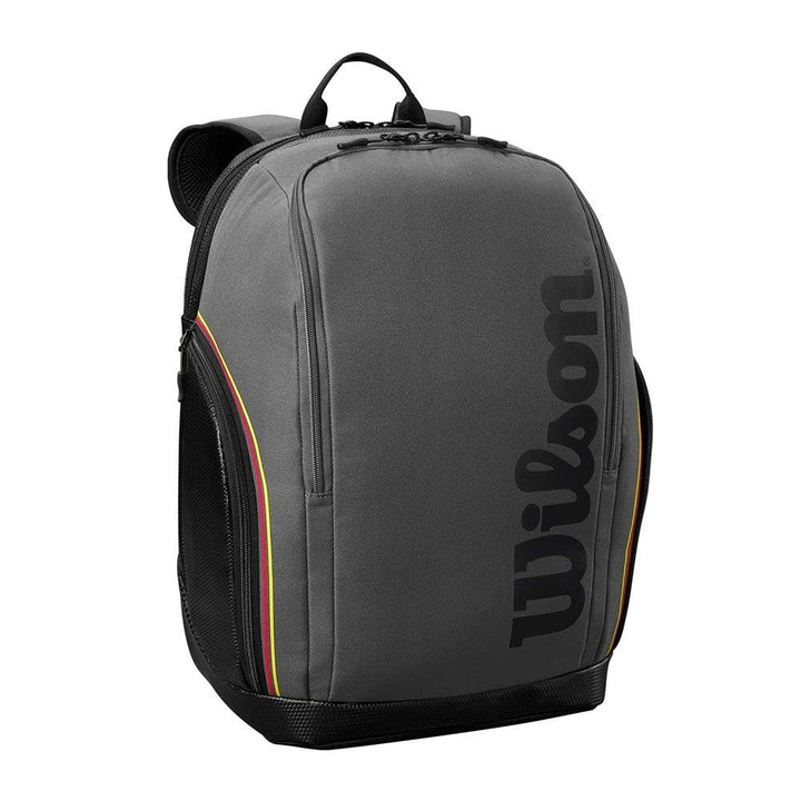 Wilson Padel-Rucksack Tour, Für bis zu 2 Schläger, Grau