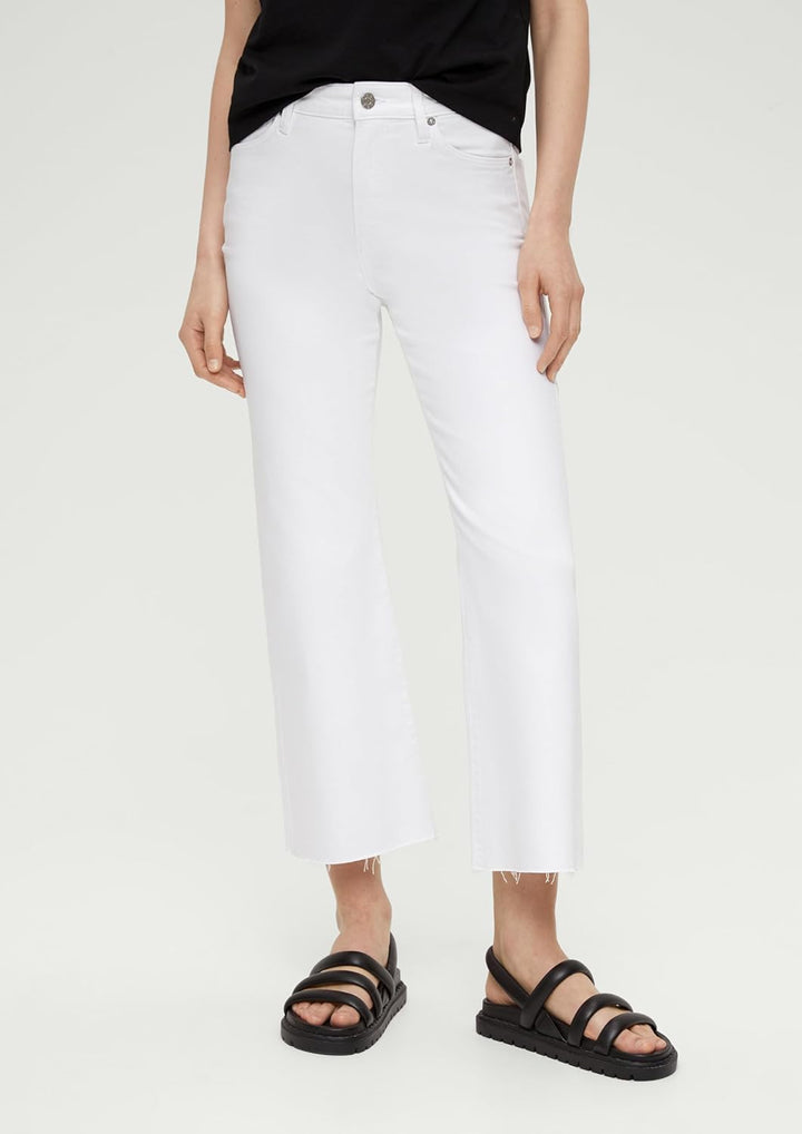 s.Oliver Damen Jeans, Flared Leg 36 Weiss 01z8, 36 Weiss 01z8