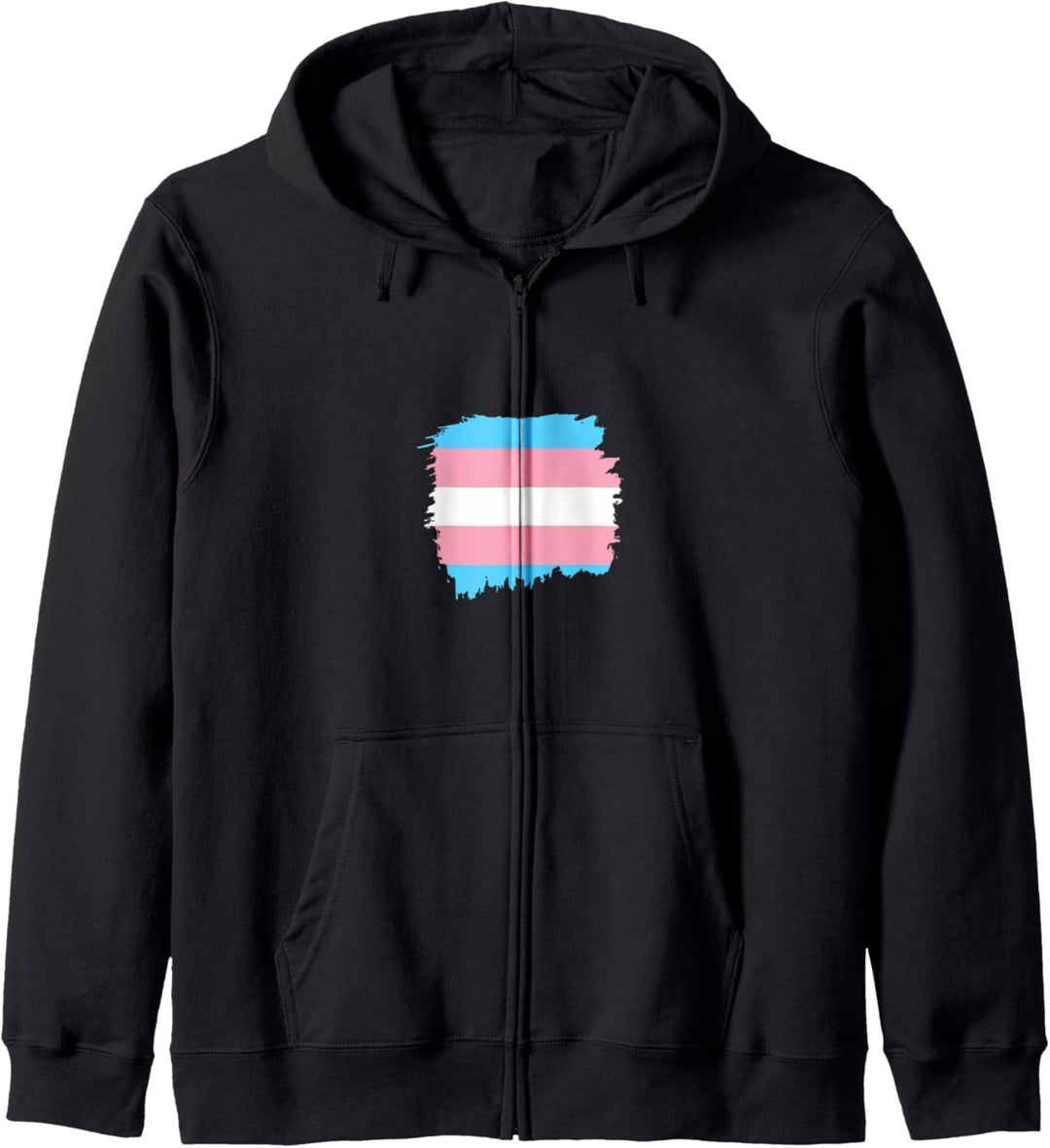 Transgender Pride Flagge Kapuzenjacke
