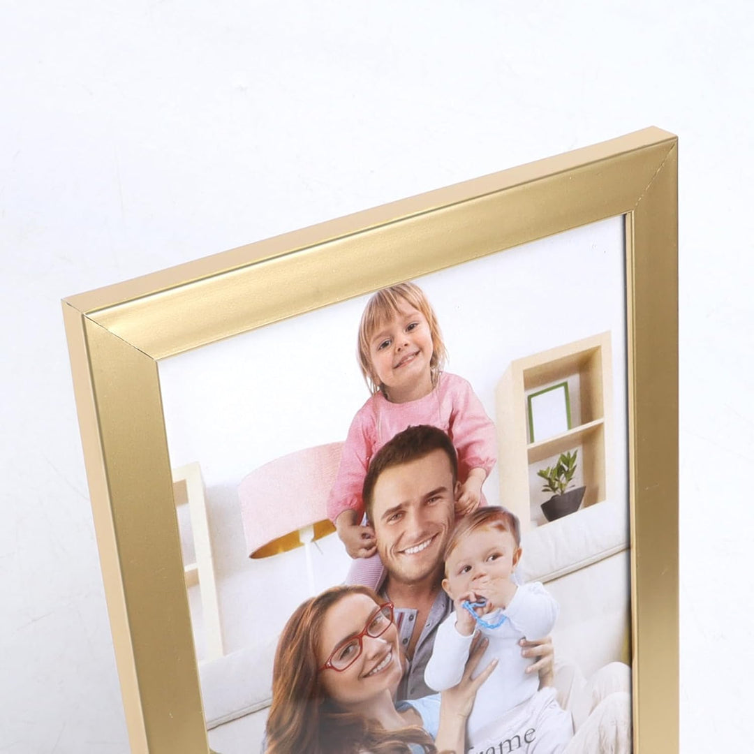 Giftgarden Bilderrahmen, 10 x 15 cm, goldfarben, 7 Stück 10x15cm Gold, 10x15cm Gold