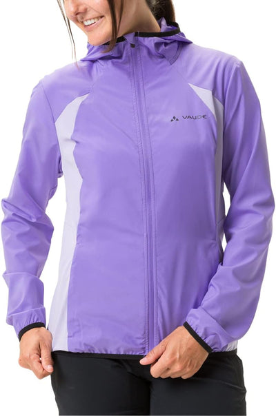 VAUDE Women's Qimsa Air Jacket - Windjacke Damen 42 limonium, 42 limonium