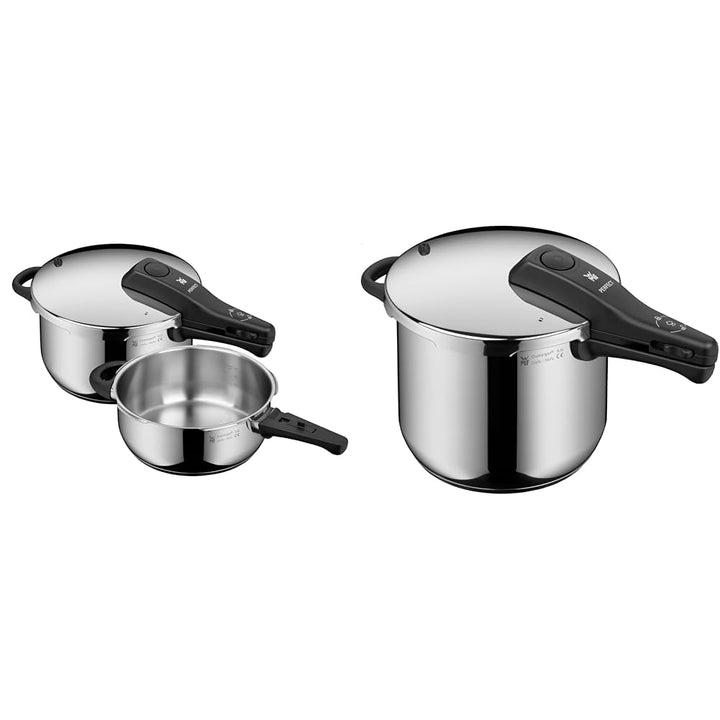 WMF Perfect One Pot Schnellkochtopf Set Induktion 2-teilig & Perfect One Pot Schnellkochtopf Indukti