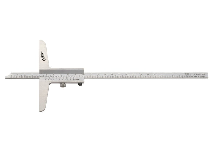 HELIOS-PREISSERTiefenmessschieberFormADIN862Messbereich0-200mm0282202, 200 x 100